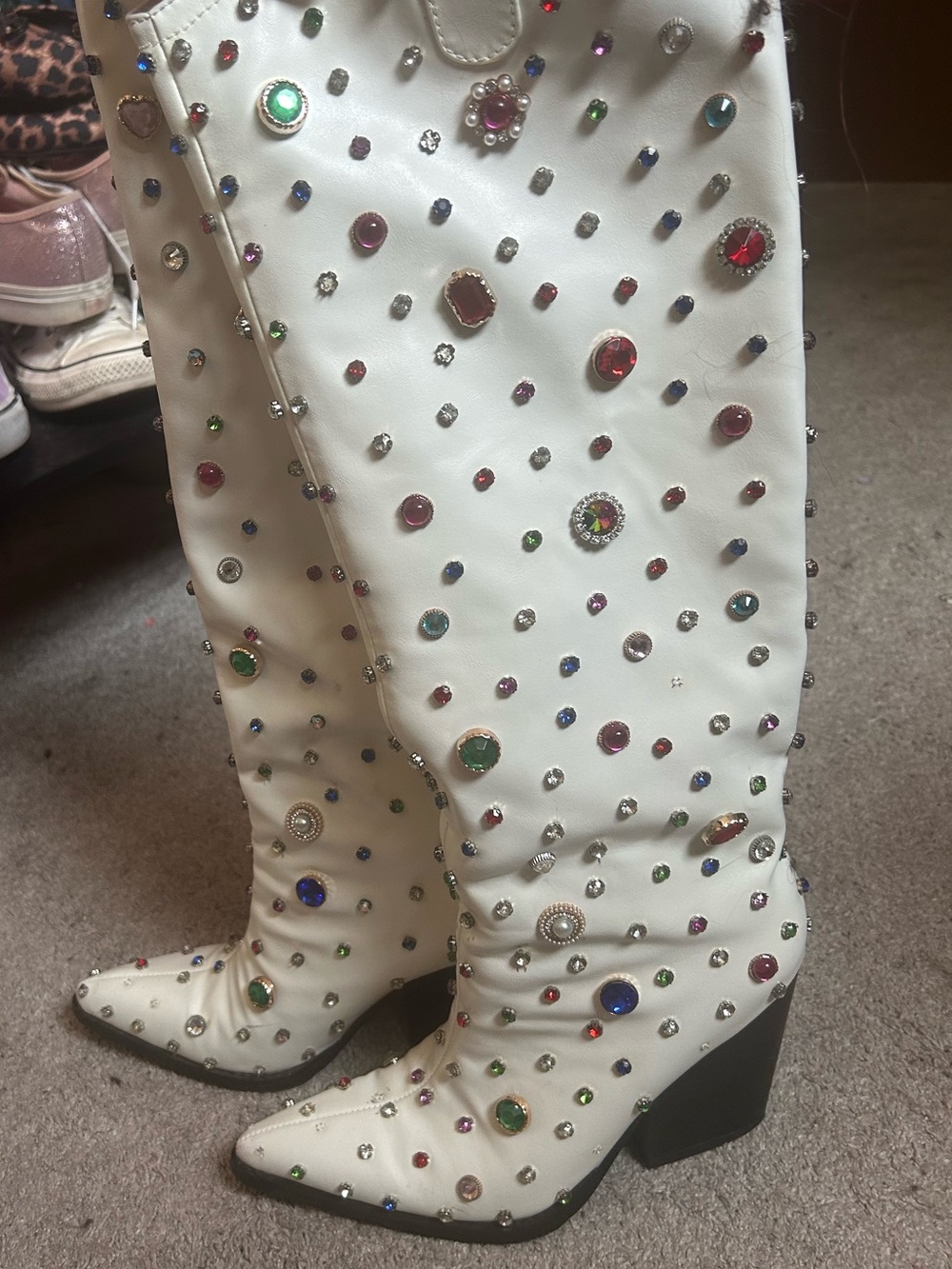 Gemstone boots